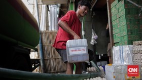 Stok Minyak Goreng Pemerintah Baru 13 Persen dari Target