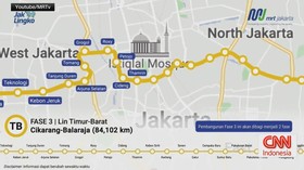 Pencanangan MRT Jakarta Barat-Bekasi