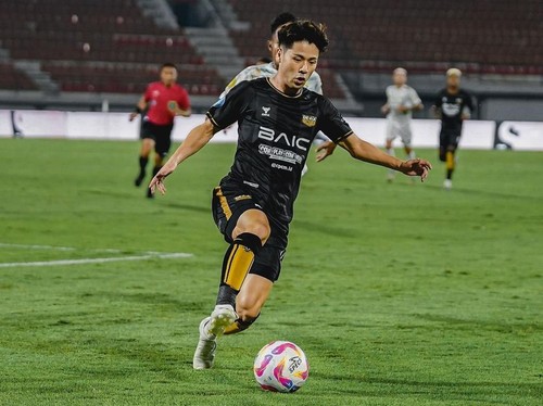 Pemain Dewa United asal Jepang, Taisei Marukawa.