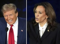 Pilpres AS Sebentar Lagi, Kamala Harris Unggul Tipis Atas Trump