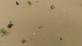 FOTO: Banjir-Longsor di Thailand usai Dihantam Topan Super Yagi