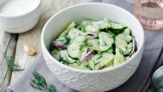Resep Timun untuk Diet dan Menu Turunkan BB 7 Kg dalam 14 Hari
