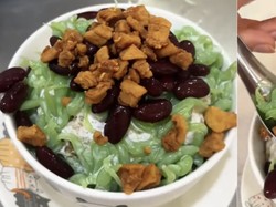 Agak Lain! Kreasi Cendol Nonhalal Ini Pakai Topping Lemak Babi Goreng