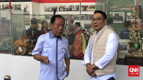 Ridwan Kamil Temui Sutiyoso, Diajak Keliling Museum Bang Yos