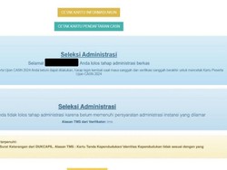 Wajib Tahu! Inilah Link Resmi Pengumuman Seleksi Administrasi CPNS 2024
