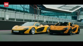 VIDEO: Pembalap F1 Lando Norris Kebut-kebutan Naik Mobil Lego