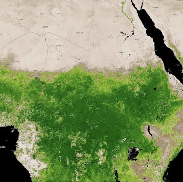Cuaca Ekstrem, Gurun Sahara Berubah Menghijau Dilihat dari Luar Angkasa