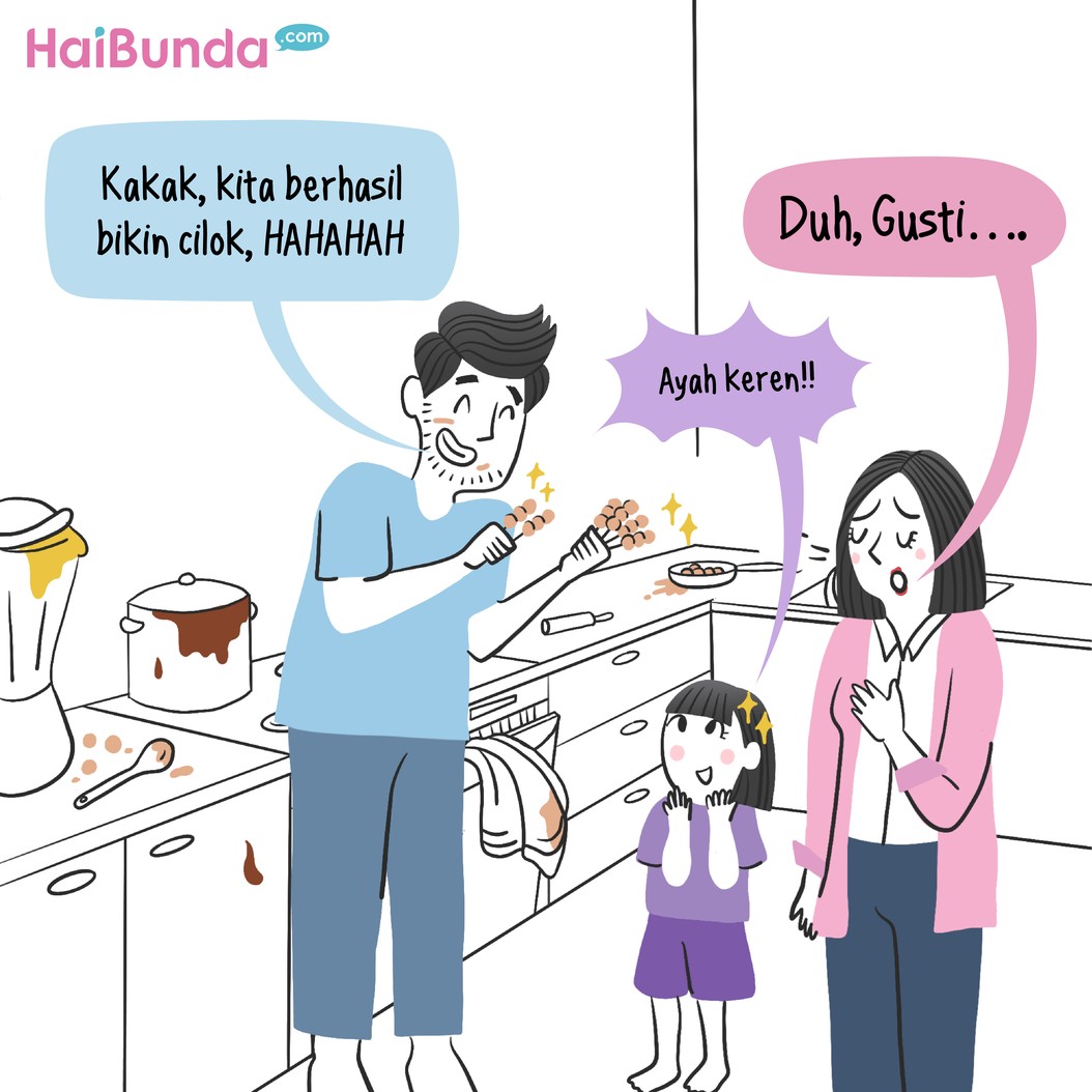 Kelakuan Ayah Si Anak Mertua yang Bikin Bunda Elus Dada…