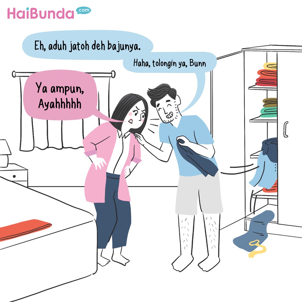 Kelakuan Ayah Si Anak Mertua yang Bikin Bunda Elus Dada…