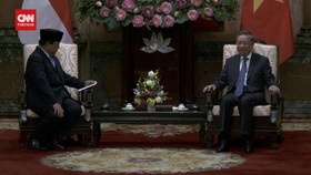 VIDEO: Momen Pertemuan Prabowo dan Presiden Vietnam To Lam