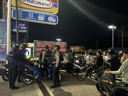 Polisi Amankan 11 Motor Milik Remaja Diduga Mau Balap Liar-Tawuran di Maros