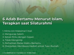 6 Adab Bertamu Menurut Islam, Terapkan saat Silaturahmi