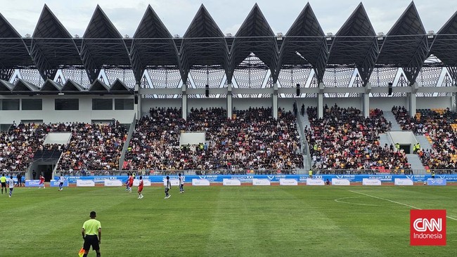 Pengamanan laga semifinal sepak bola putra PON Aceh-Sumatera Utara (Sumut) 2024 diperketat jelang duel Aceh vs Jawa Timur, Senin (16/9).
