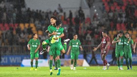 FOTO: Bungkam Aceh, Jatim Hadapi Jabar di Final PON 2024