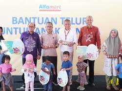 Tekan Stunting, Alfamart Akan Bagikan 100 Ribu Telur ke 650 Anak