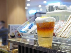 Racikan Cheese Tea Creamy Pakai Topping Keju Krim Ini Populer di Taiwan