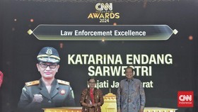 Kajati Jabar Katarina Endang Raih Law Enforcement Excellence