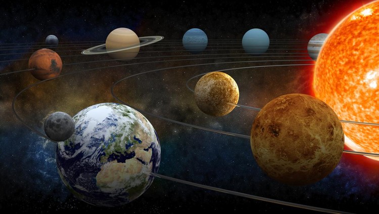 Ilustrasi planet