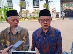 Haedar Nashir-Muhadjir Effendy Bertemu Jokowi di Istana, Ini yang Dibahas