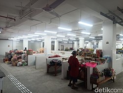 Belum Semua Pedagang Pindah ke Pasar Umum Negara