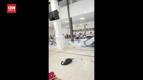 VIDEO: Talang Air Venue Menembak PON 2024 Ambruk Akibat Hujan Lebat