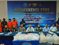 Bea Cukai, BNN & Polri Gagalkan Penyelundupan 29 Kg Sabu Asal Thailand