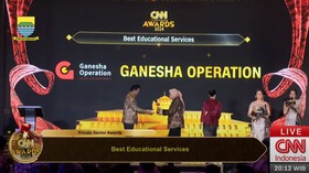 Berkiprah 4 Dekade, Ganesha Operation Raih Best Educational Services