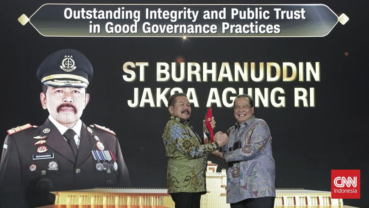 Jaksa Agung Raih Outstanding Leadership in Advancing Justice