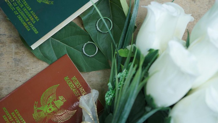 Ilustrasi buku nikah