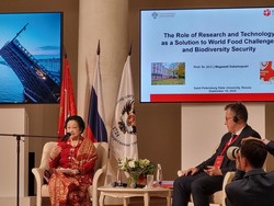 Mega Ajak Akademisi Rusia Manfaatkan AI Atasi Stunting-Global Warming