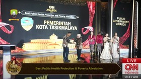 Pemkot Tasikmalaya Sabet Penghargaan Best Public Health Protection