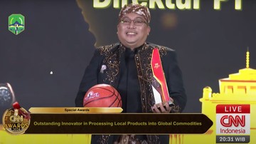 Pengusaha Chocodot Kiki Gumelar Sabet Outstanding Innovator