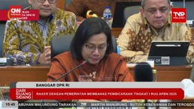 VIDEO: Tangis Haru Tak Terbendung Saat Sri Mulyani Rapat Banggar DPR
