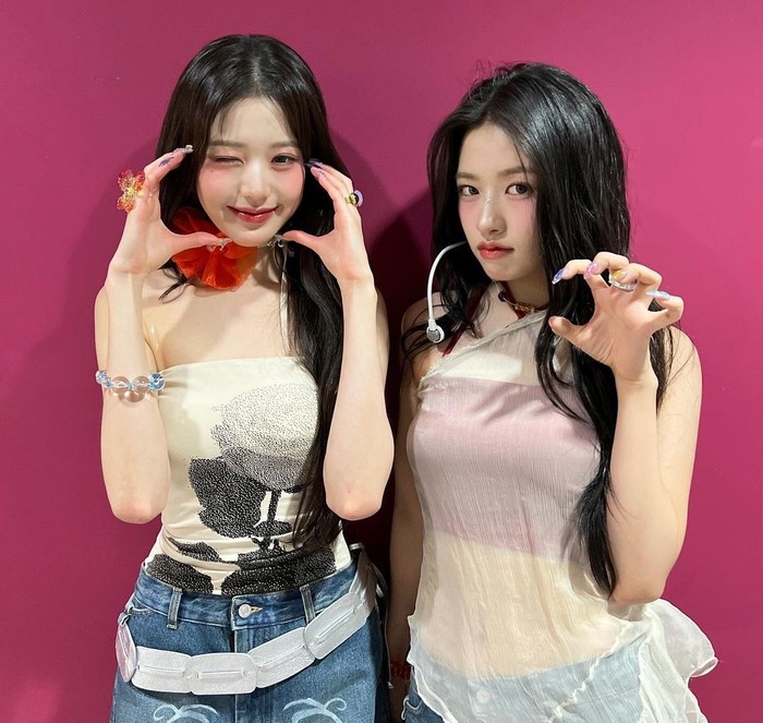 Yujin dan Wonyoung sebagai IVE/ Foto: instagram.com/ivestarship