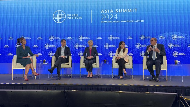 Pada Milken Institute Asia Summit 2024, Menteri Investasi/Kepala BKPM Rosan Roeslani menyatakan, kolaborasi dapat memberi kepastian kepada para investor.