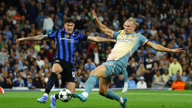 Manchester City harus puas bermain imbang tanpa gol melawan Inter Milan pada matchday pertama Liga Champions di Stadion Etihad, Kamis (19/9) dini hari WIB.