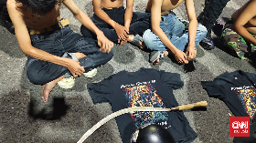 Bos Gangster Semarang Kokar411 Janji Bubarkan Geng Usai Ditangkap