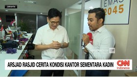 Arsjad Rasjid Cerita Kondisi Kantor Sementara Kadin