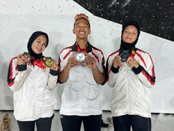 Atlet Panjat Tebing Blora Sumbang Medali Emas di PON 2024