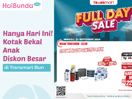 Hanya Hari Ini! Kotak Bekal Anak Diskon Besar di Transmart Bun