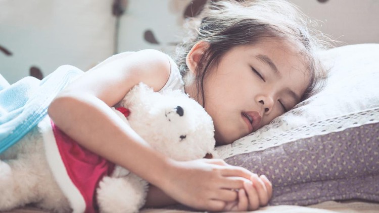 Ilustrasi Anak Ngorok