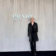 Visualnya 'Unreal', Simak Potret Menawan Jaehyun NCT Saat Menghadiri Prada Show