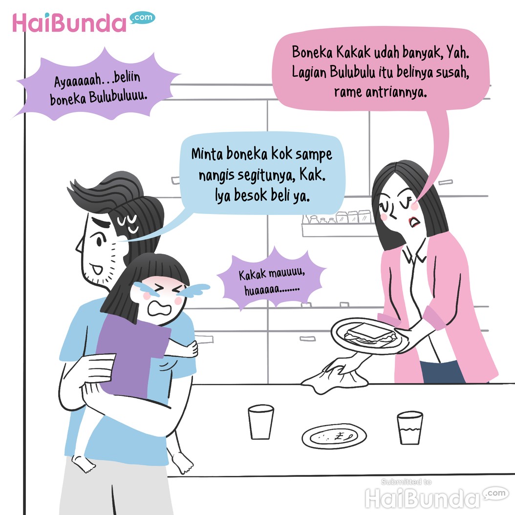 Komik Bunda: Hunting Boneka Bulubulu