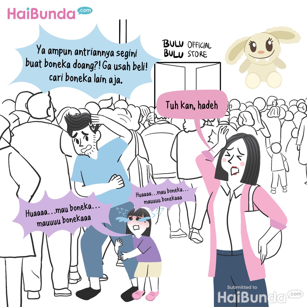 Komik Bunda: Hunting Boneka Bulubulu