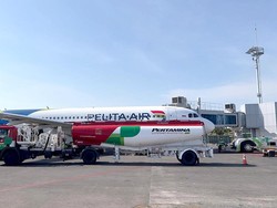 Pelita Air Terbang Pertama Gunakan SAF di Bali International Air Show