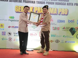 Tanam 20 Ribu Mangga Serentak, Gerakan Pramuka di Probolinggo Sabet MURI