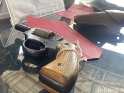 Ini Senpi yang Mau Dipamerkan Advokat Sebelum Tembak Bos Warkop