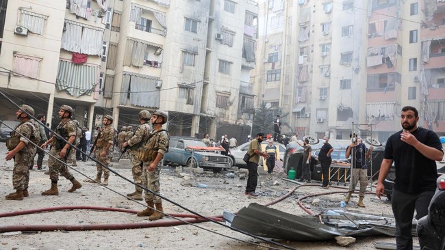 Kelompok milisi Lebanon, Hizbullah mengonfirmasi komandan Ibrahim Aqil terbunuh dalam serangan Israel di Beirut, Jumat (20/9).