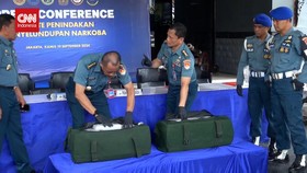 VIDEO: TNI AL Gagalkan Penyelundupan Kokain 84,75 Kg