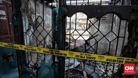 FOTO: Puing-puing Kebakaran Maut di Jaktim Tewaskan Tiga Balita